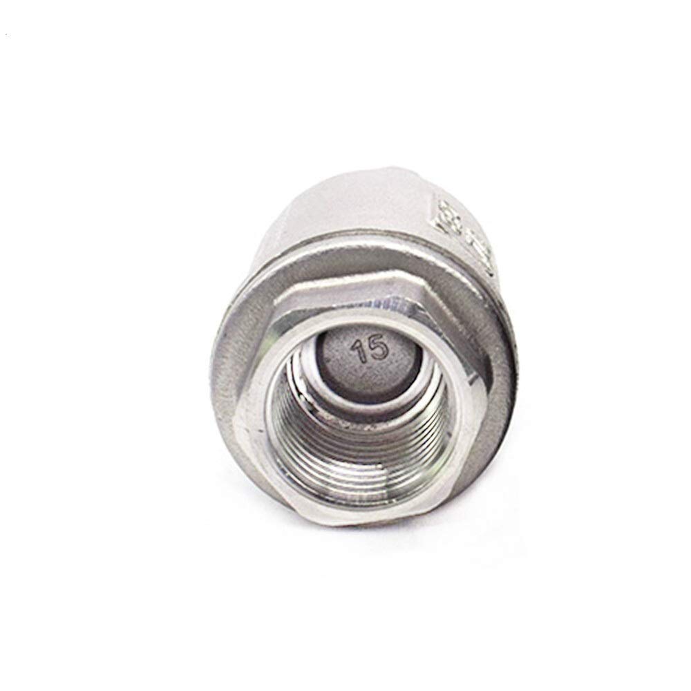 HDPHCRIUN H12W-16P 304 Stainless Steel Non-Returned Valve 1/2 3/4 1 1-1/4 1-1/2 Inch BSP Female Check(DN20)