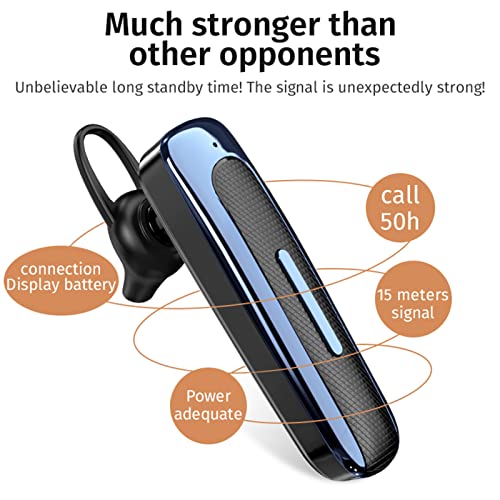 E1 Bluetooth-headset Nieuwe in-ear High Power Lange stand-bytijd Zakelijk Sport Single Ear Stereo Echt draadloos(wit… - Image 5