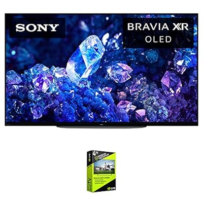Sony XR48A90K Bravia XR A90K 48" 4K HDR OLED Smart TV Bundle with Premium 4 YR CPS Enhanced Protection Pack