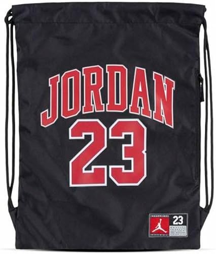 Nike Air Jordan Jersey Bolsa de gimnasio (negro)