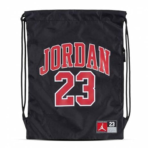 Nike Air Jordan Jersey Gym Sack Bag (Black)