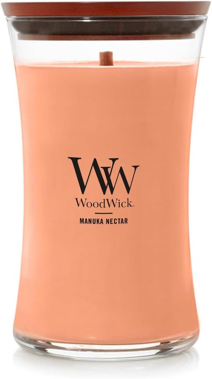 WoodWick Manuka Nectar Large Hourglass Candle