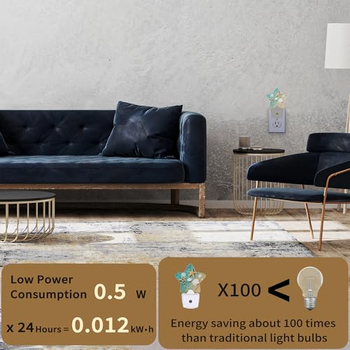 Image of Starfish Shell Beach Night Light Plug-in Dusk to Dawn Smart Sensor White Led Nightlight for Bedroom Bathroom Kitchen Hallway Stairs Energy Efficient Decor Desk Lamp