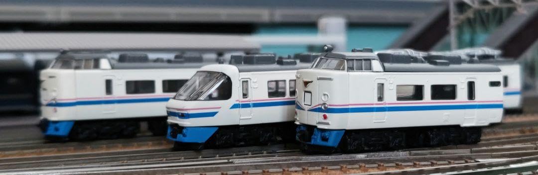 Bトレ スーパー雷鳥・しらさぎ 485系　交直流特急形電車 8両セット
