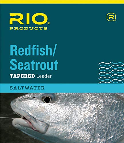 RIO Products Leaders Redfish/Seatrout Tapered Leader 9' 25Lb, Clear