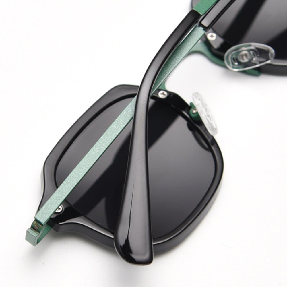Gafas de sol retro para hombre, a la moda, cuadradas, para exteriores, viajes, conducción, UV400