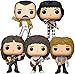 Pop Rocks: Queen - Freddie Mercury, Freddie Mercury (Wembley 1986), Roger Taylor, Brian May, John Deacon Vinyl Figures Set