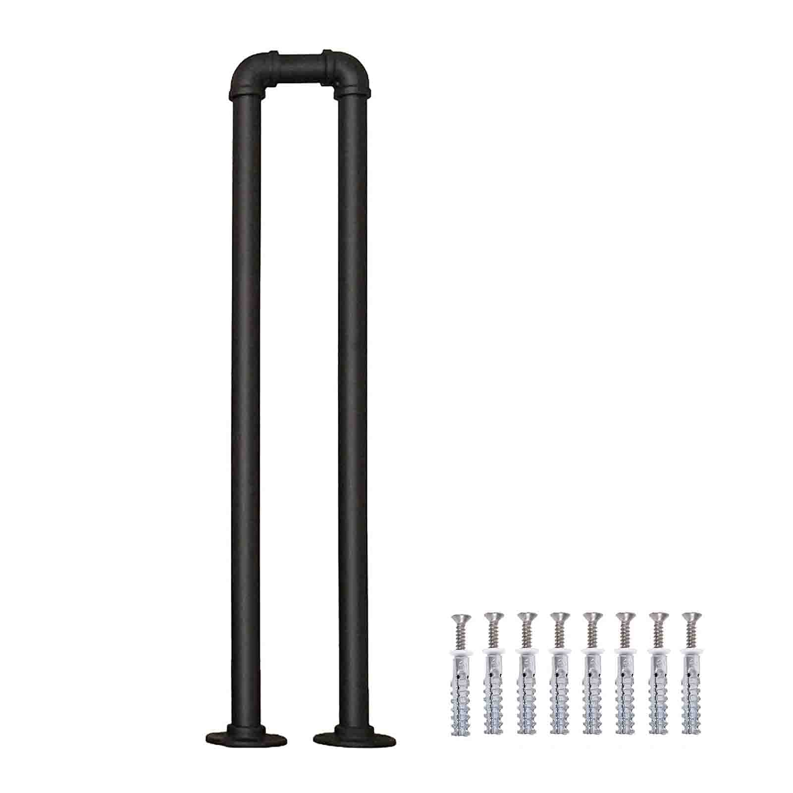 Main courante en fer forgé facile à installer et ultra stable