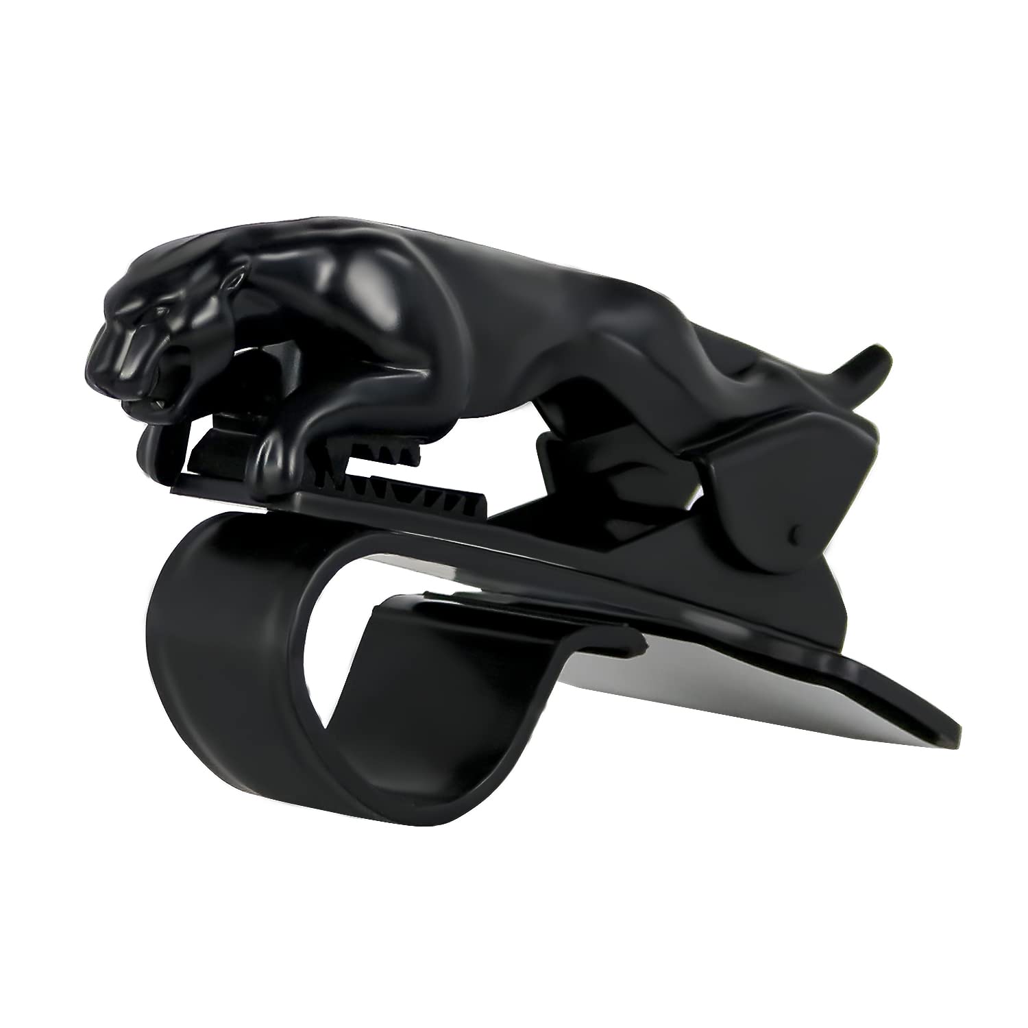 HAOYAYA Car Leopard Form Navigation Dashboard Phone Holder 360 Degree Rotating Phone Mount Stand Bracket-Best Xmas Gifts(Black)