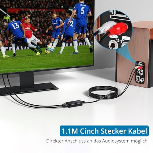 Image of DAC Digital to Analog Audio Converter with Optical to 3.5mm Converter