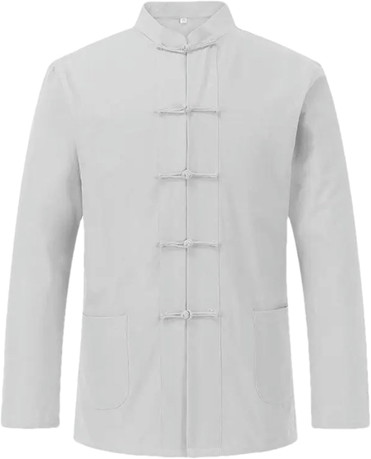 Kung Fu Tai Chi Long Sleeve Men's Jacket Autumn Spring Men's Cotton Shirts Traditional Chinese Men's Jacket Clothing