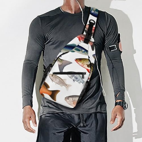 Mochila tipo bandolera para senderismo y uso casual miniatura 7