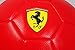 Ferrari No. 5 Soccer Ball, Red (F666RED), Medium