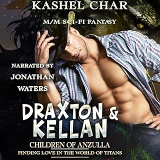 Children of Anzulla: Draxton & Kellan - Speculative M/M Sci-Fi Fantasy Mashup Audiobook By Kashel Char cover art