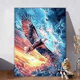 【MALEN NACH ZAHLEN SET】: 1 x HD-vorgedruckte leinwand, 1 x referenzblatt, 1 x miniaturbild, 3 x pinsel in verschiedenen größen, 1 x set mit reichlich acrylfarbe, 1 x haken