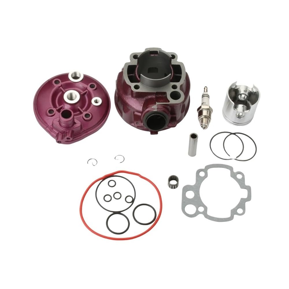 Kit cylindre gros alésage 49mm 90cc pour moteur AM6 et moto 50cc 2T