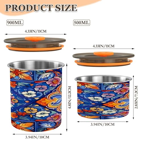 Envase Hermético Acero Inoxidable para Café 500ml miniatura 2