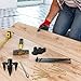 75PCS Squeaky Wood Floor Repair Kit,Floor Squeak Elimination Kit,Creaky Floor Fix Screws Repair Kit with 5 Tools and 70 Screws Floor Squeak Stopper to Eliminate Squeaks Under Floor