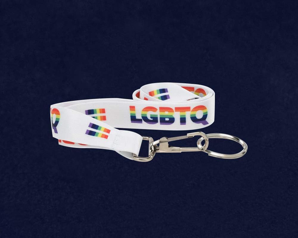 LGBTQ Rainbow Pride Lanyards - Wholesale LGBTQ Pride Lanyard/Badge Holder