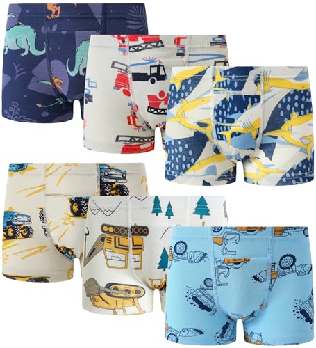 Finihen Toddler Boys Trainer Underwear Little Boy Training Briefs Boxer MultiplePack Size 3