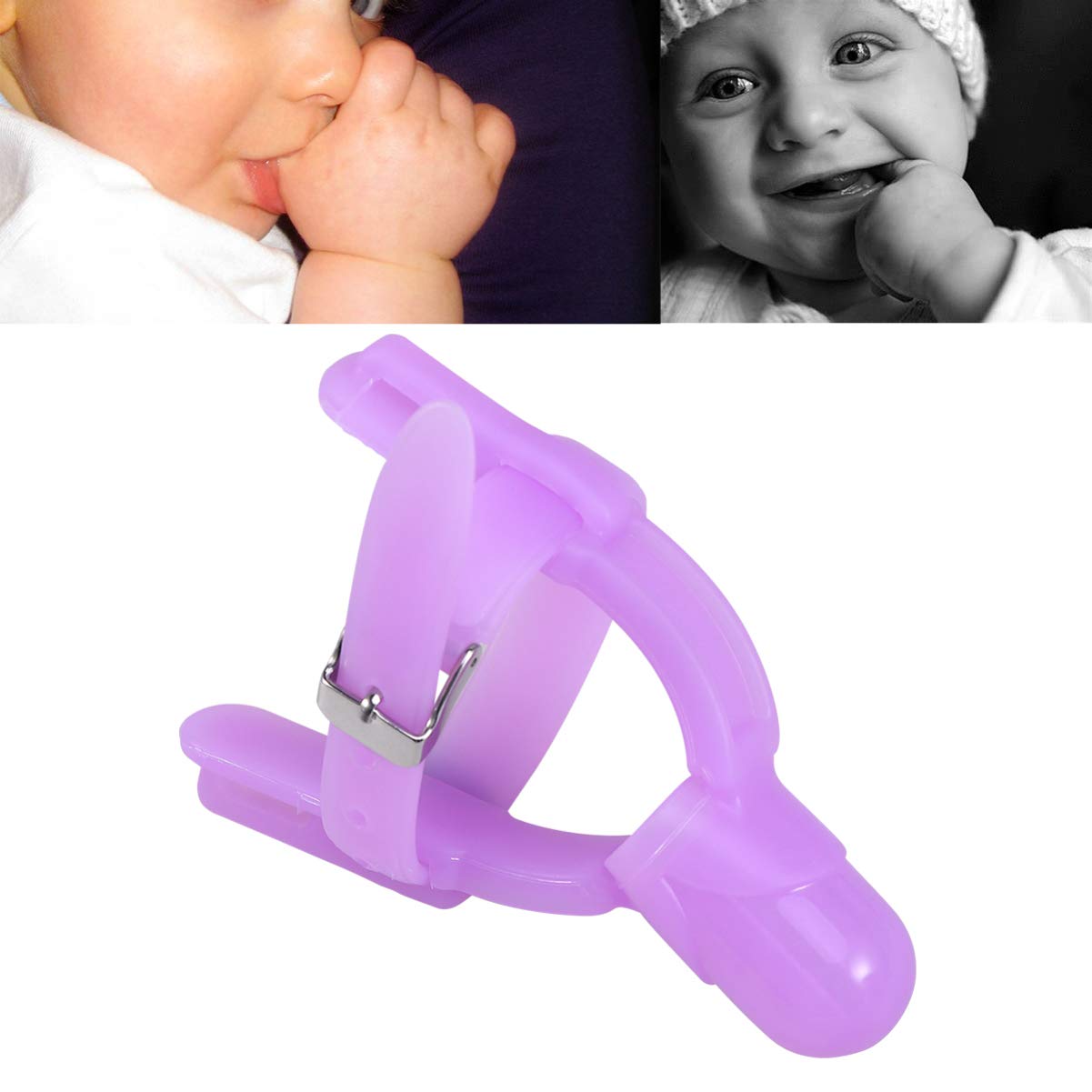 HEMOTON Stop Thumb Sucking Thumb Guards for Suckers Finger Sucking Stopper Kids Babies