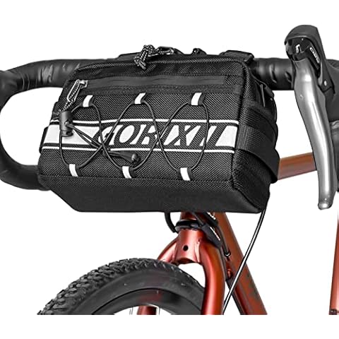 GORIX Fahrradlenkertasche wasserdichte Rahmentasche mit Reflektor Rennrad MTB Fahrrad Cover