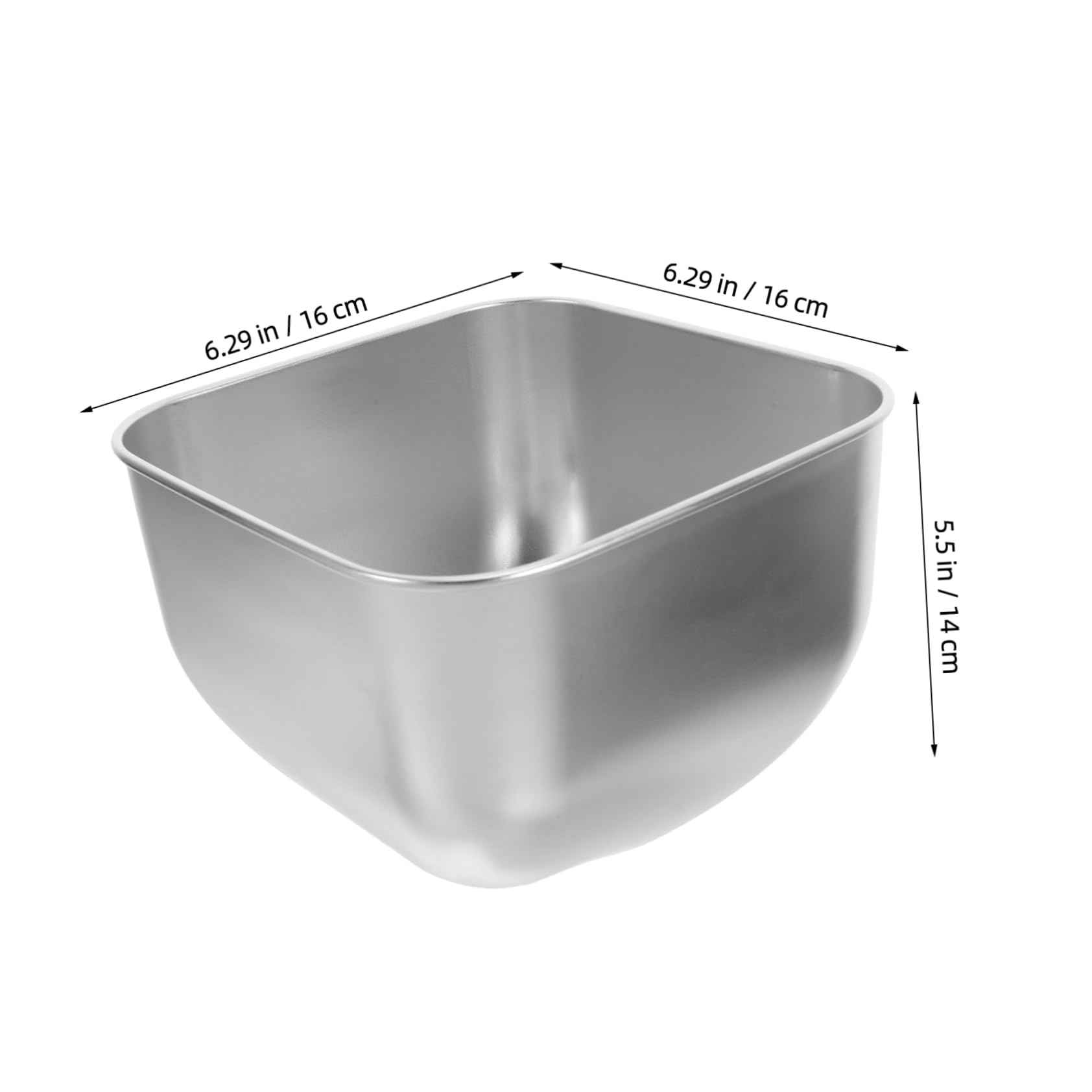 Cabilock Creative Slanted Design for Dips Dressings and Snacks Easy to Clean Kitchen Bowl for Home and Outdoor Use