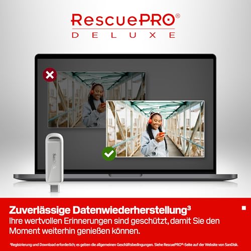 SANDISK Phone Drive USB Type-C FLash-Laufwerk 1 TB, bis zu 150 MB/s Lesen – Ansicht 7