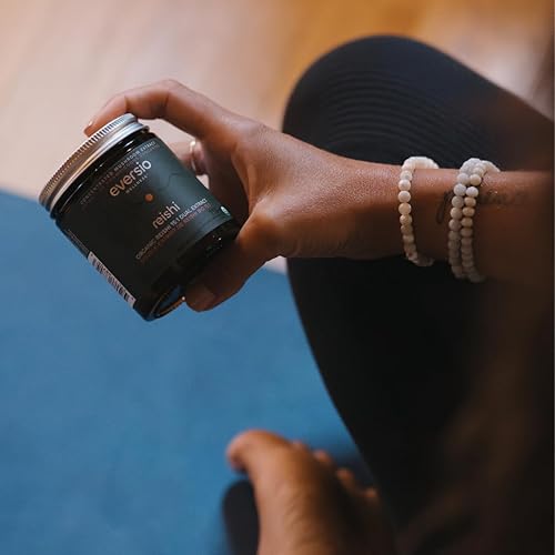 Miniatura 5 de CHILL Now Suplemento orgánico de hongos Reishi - Extracto dual de Reishi 151 en 60 cápsulas veganas (250 mg)