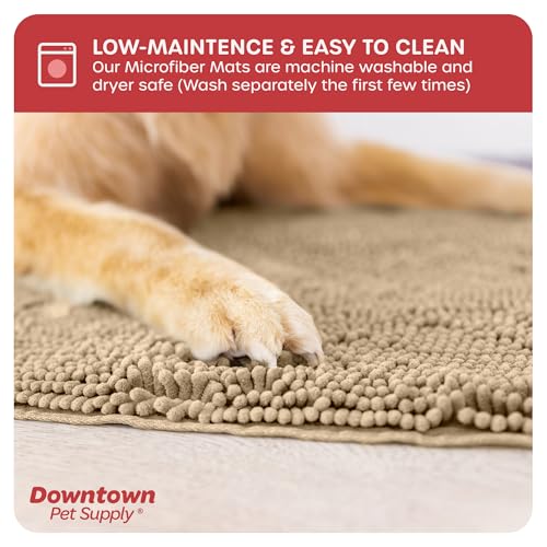 image for My Doggy Place Microfiber Dog Mat for Muddy Paws, 31