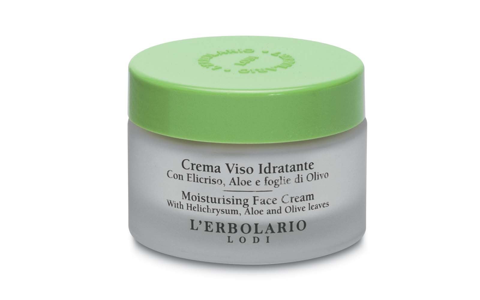 Crema viso idratante all'elicriso e all'aloe 50 ml