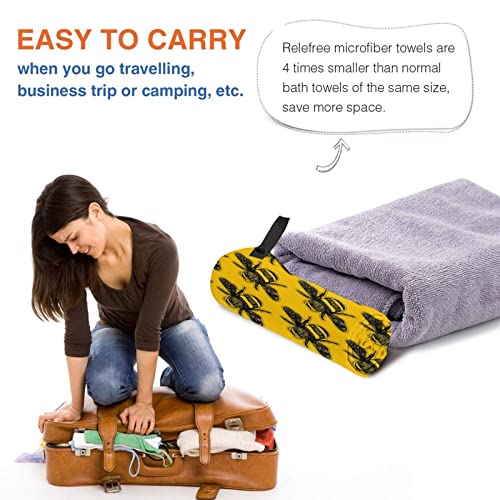 Quick Dry Towel Bee-Mode-Buzz Camping Towel Travel Towel Lightweight Sports Towel,Gym,Hiking,Bath,Yoga #TOP3