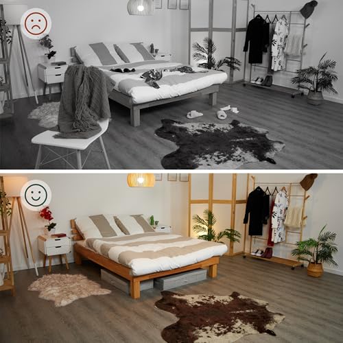 Rangement sous lit contre le désordre lot de 2 boîtes plates 50L - 6