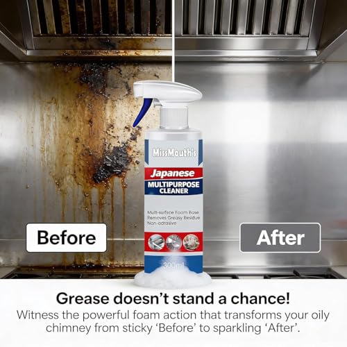Image of Japanese Multipurpose Cleaner, Oxalic Stain Removal Spray, for Tiles, Sink, Bathroom, Floors & Hard Surfaces, Easy-to-Use Spray Bottle for Household Surface Cleaning (PACK OF 2)