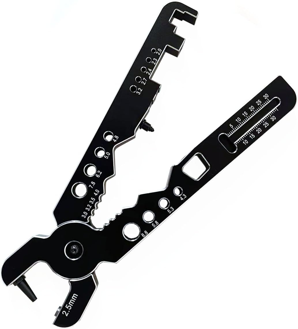 RC Shock Absorber Pliers Ball Head Pliers Clip Multi-Function Wheel Tire Tools for 1/8 1/10 1/12 1/24 RC Cars Crawlers