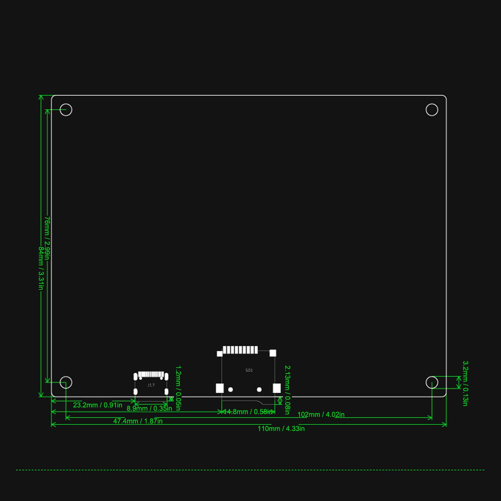Placa de Control Principal para Impresora 3D con Firmware Marlin2.0 WIFI y Módulo de Comunicación –patible con MKS TinyBee