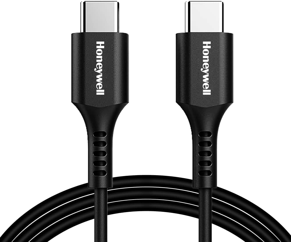 USB 2.0 Type C To Type C Cable, 6 Feet(1.8M), PD 60W, QC 3.0, Fast Charging & Sync Cable, Ultra Soft Silicone cable for Smartphone, Laptop, Power Bank, Tablet- Black