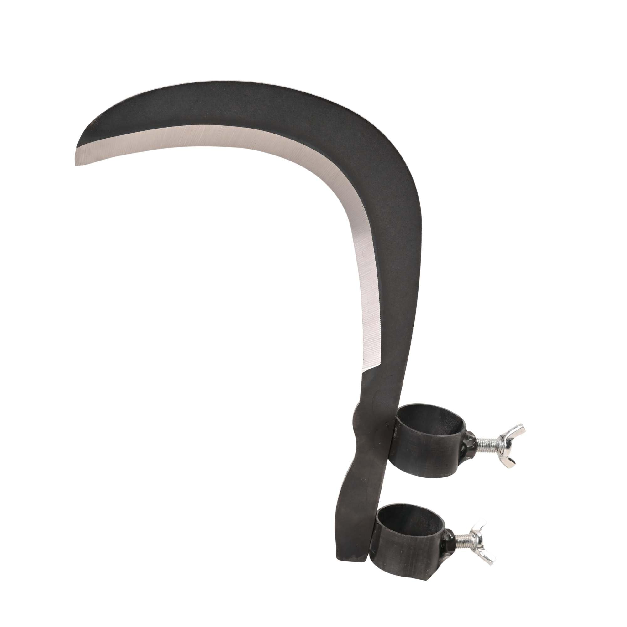 Ugaoo Grass Cutting Sickle Cutter Head with Thick High-Carbon Steel Blade | Coconut Plucker & Tree Branch Cutter | Fits Bamboo/PVC Pole | Multipurpose Agricultural Tool for Farming & Gardening-picture-46