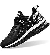 RomenSi Air Athletic Running Shoes for Boys Girls Lightweight Breathable Tennis Sports Kids Sneakers