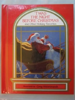 Hardcover Twas the Night Before Christmas and Other Holiday Favorites Book