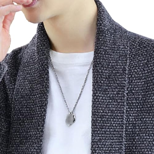 Men's Loose Fit Shawl Collar Sweater Open Front Knitted Fashion Sweater Cardigan Winter Sweaters with Pockets3