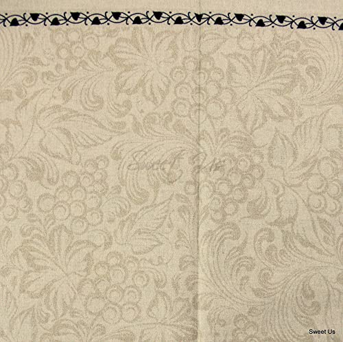 Sweet Us Wipeable Tablecloth Spill Resistant Acrylic Coated Cotton French Provencal Cotton Floral Tablecloth Rectangle 60 X 116 In #TOP4