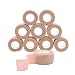 Produktbild QiGui 10 Rollen Fingerpflaster Selbsthaftend Elastische Verband (2,5cm x 4,5m) - Wasserfestes, Staub und Schmutzabweisendes Pflasterband Flexible Haftbandage, Ideal für Sport und Erste Hilfe
