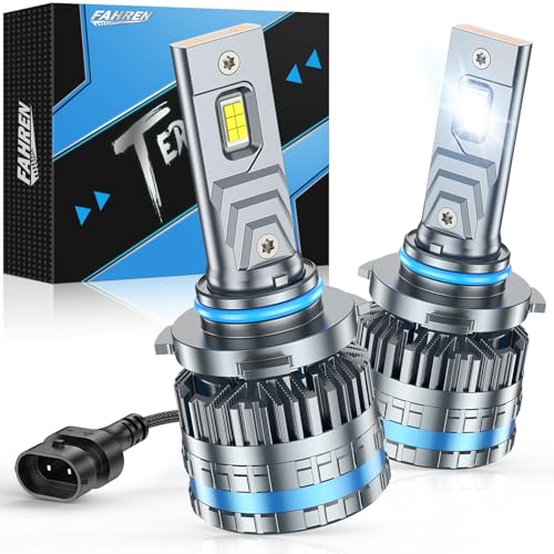 Image of FAHREN 2026 Upgraded ๐ด๐๐๐๐๐๐ ๐๐๐ 9005 /HB3 Light Bulbs, Ultra-Bright 6500K Cool White, 360 Adjustable Quick Install, Real 1:1 Size Direct Replacement 9005 Fog Light Bulb, Pack of 2