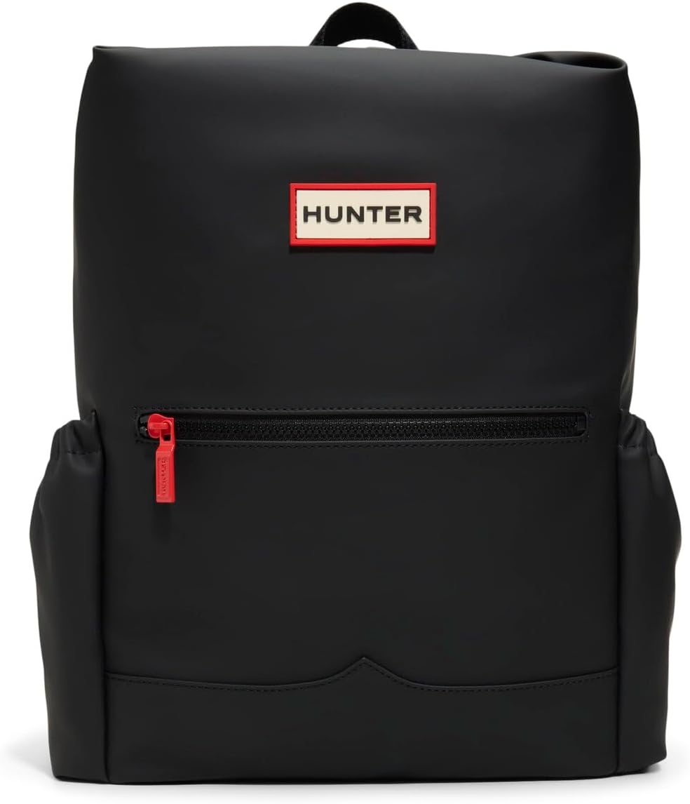 Top Clip Backpack, Smooth Black, Large