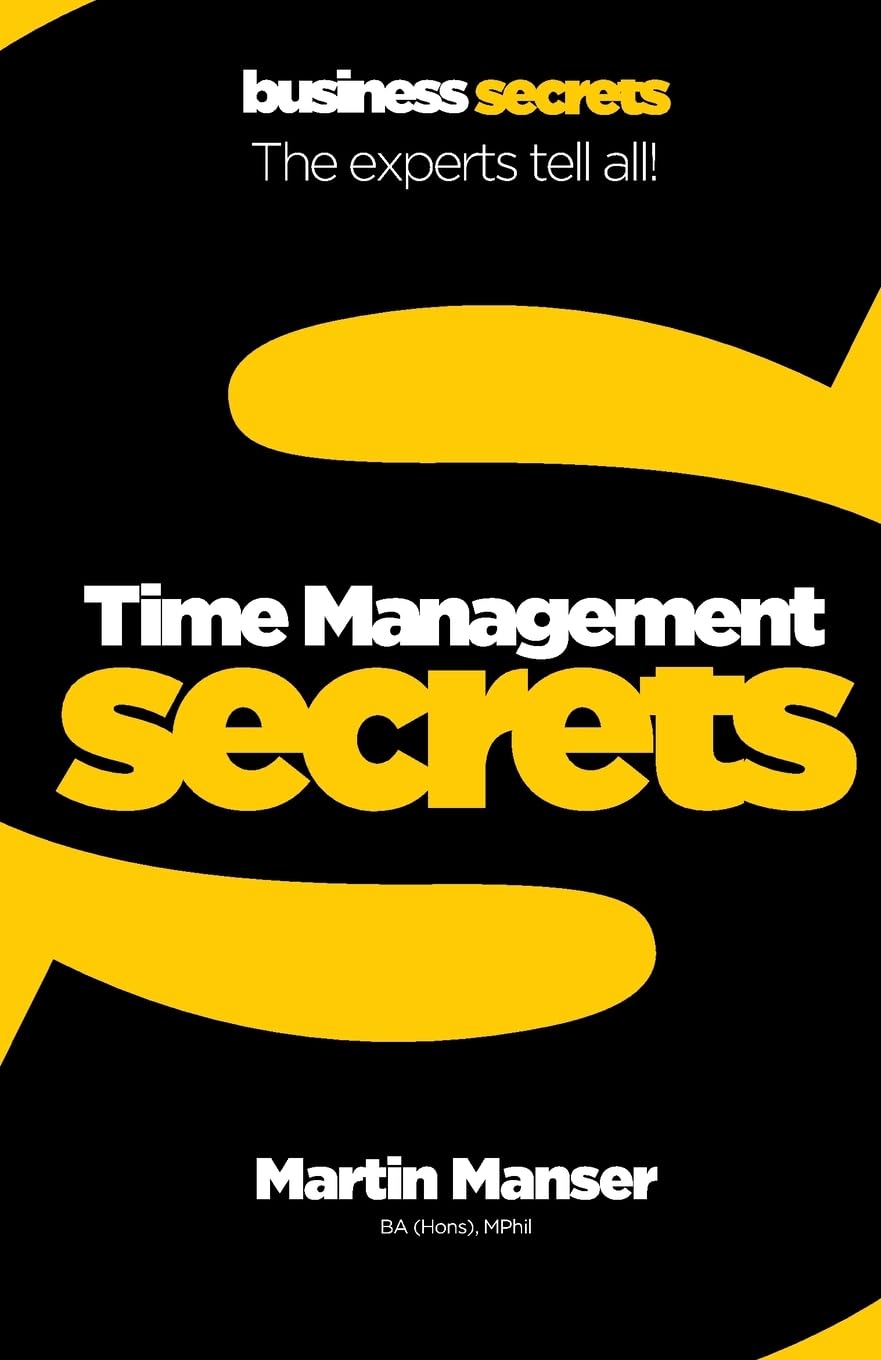 Time Management, Time management, Paperback, Martin Manser