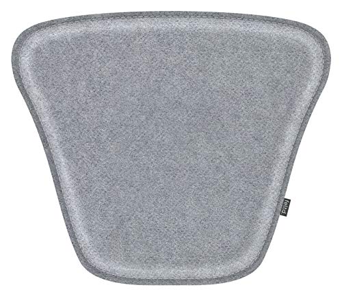 Eco Feltro Cuscino Adatto per Antitrust Maestri - Fondo Grigio Melange incl. Rivestimento Antiscivolo - 29 Colori - Grigio, 36x42cm