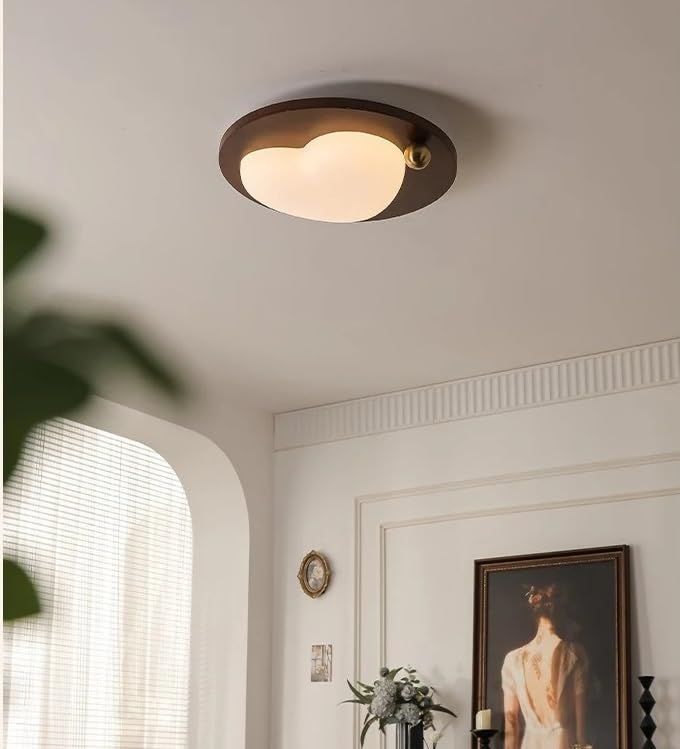 Plafonnier nuage LED en bois massif pour une ambiance douce dans la chambre d'enfant