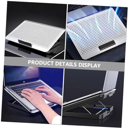 Base Ajustable para Laptop con Ventilador y Altura Regulable miniatura 5