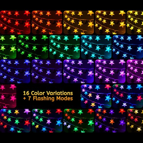 Minetom ASIN Color Changing Star String Lights thumb #1